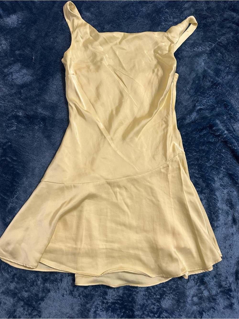 wild fable Pale Yellow Slip Mini Dress